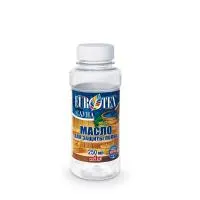 масло eurotex сауна для защиты полка, натуральное, б/цв, 0,25 л, рогнеда