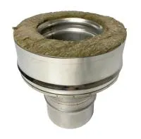 переход craft на сэндвич нержавеющий (316/0,8/304/0,5) ф115/200 по воде, cerablanket черный