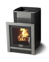 печь для бани грейвари кирасир 20 grey intro дровяная