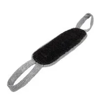 мочалка мужская двухсторонняя с ручками (57х13см) банные штучки