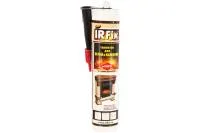 герметик irfix high temperature seal огнестойкий черный термостойкость +1500°с, 310 мл