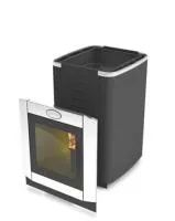 печь для бани грейвари кирасир 15 silver intro дровяная